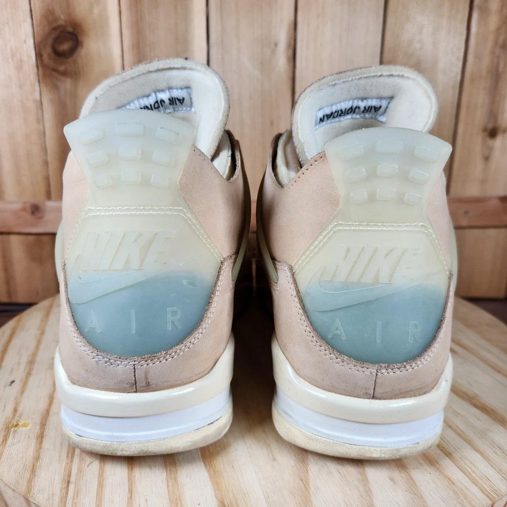 Nike Air Jordan 4 x Off-White‎ Sail CV9388-100 Women's 12.5 / Men's 11 Authentic